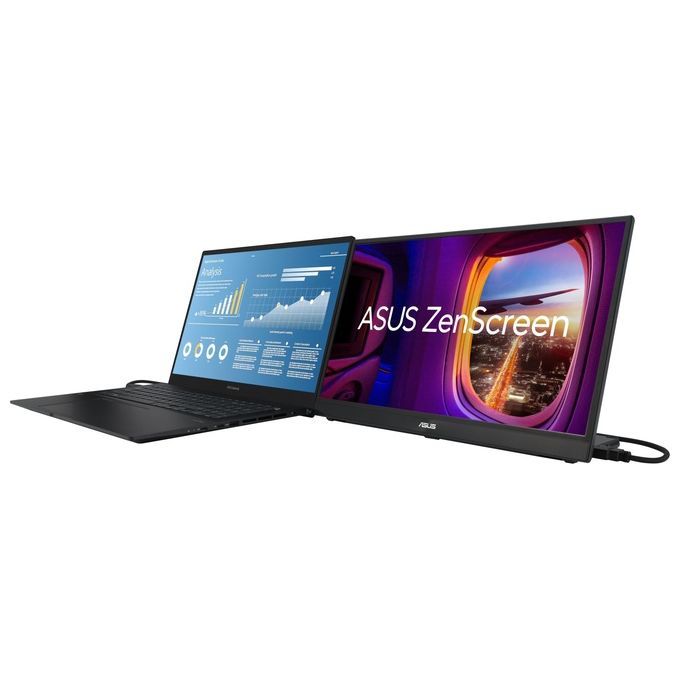 ASUS ZenScreen MB17AHG Monitor Pc 17.3'' 1920x1080 Pixel Full HD Nero