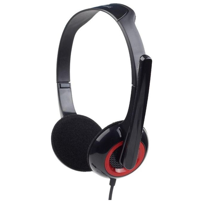 Gembird Cuffie con Microfono Stereo 2 Jack 3.5'' Nero