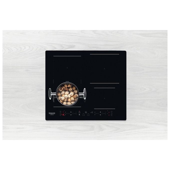 Hotpoint HB 3160C NE Piano Cottura ad Induzione 4 Zone 59 cm Nero