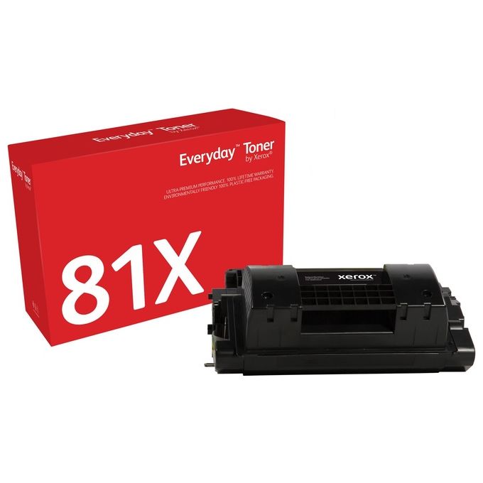 Xerox Toner Everyday Nero per HP Cf281x-Crg-039h 25000 Pagine