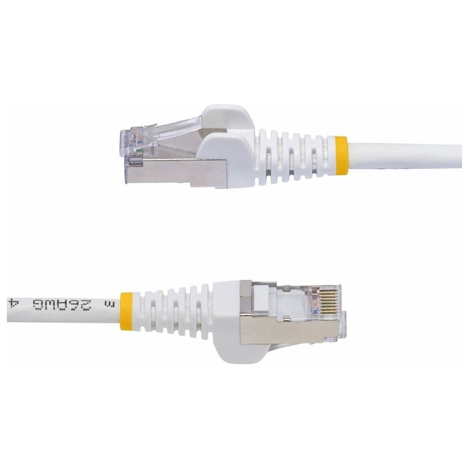 StarTech.com Cavo Ethernet CAT8 Bianco da 3mt 25G-40G S-Ftp lszh 100W Poe