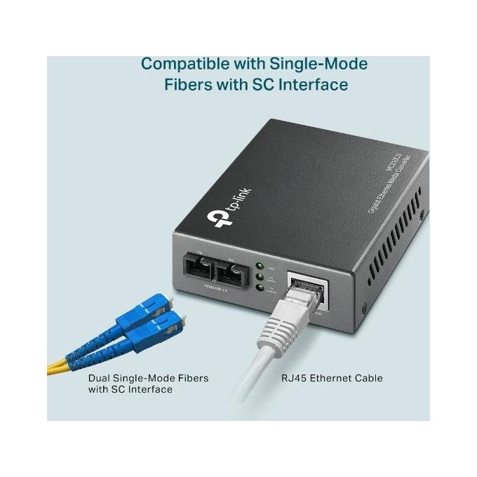 TP-LINK Convertitore Gigabit Ethernet Media