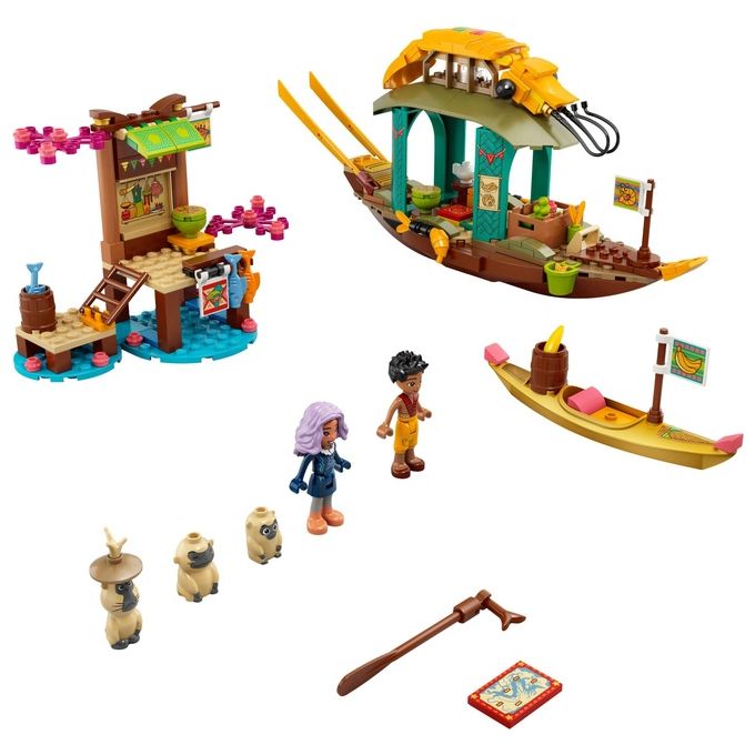 LEGO 43185 Disney Princess Barca di Boun 247 pezzi colore Multicolore