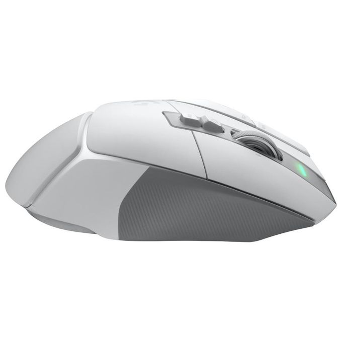 Logitech G G502 X LIGHTSPEED Mouse Gaming Wireless con Switch Ottico-Meccanici Ibridi LIGHTFORCE Bianco