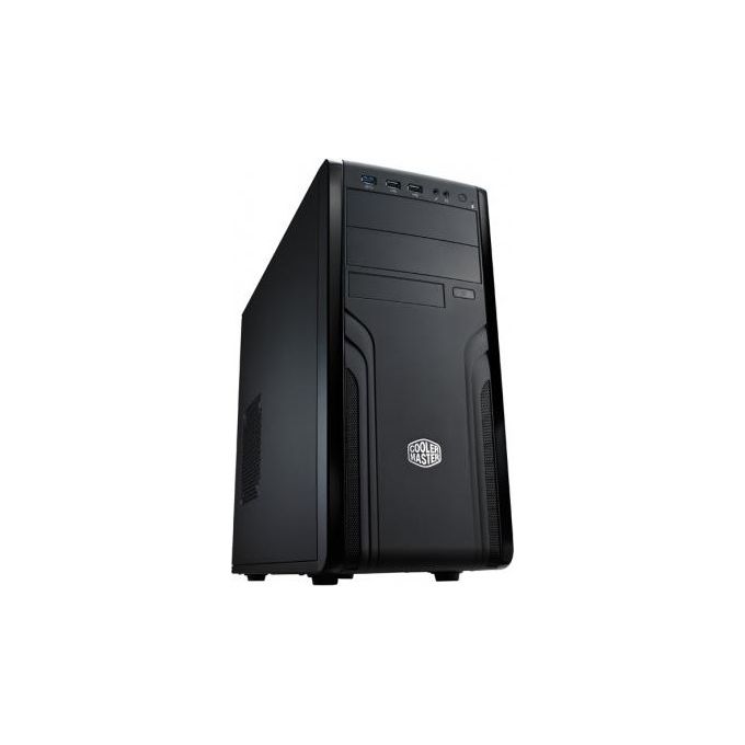 Cooler Master Force 500 Case per PC ATX, microATX, USB 3.0, Pannello Laterale in maglia' FOR-500-KKN1
