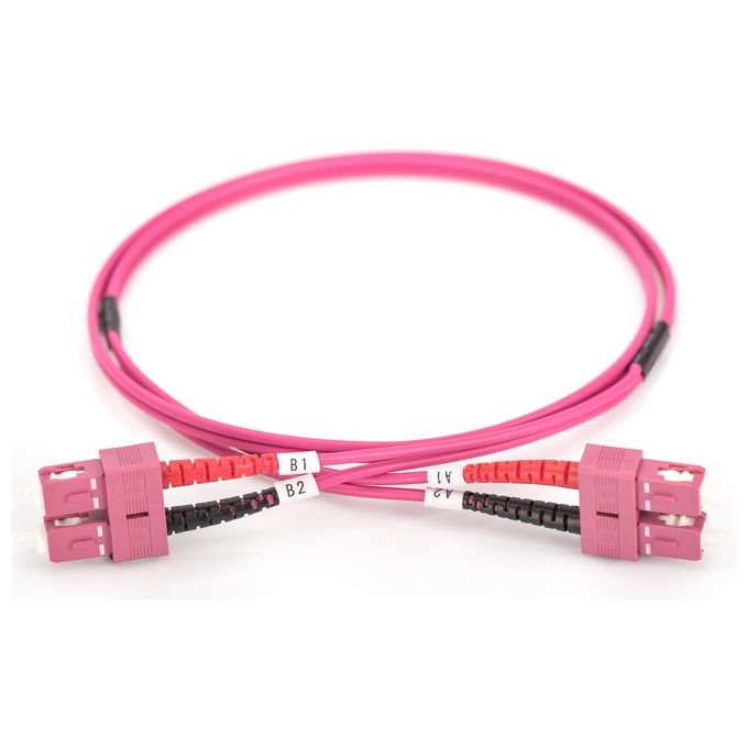 Digitus Cavo Fibra Ottica Sc a Sc Multimode Duplex 50-125 10mt Om4