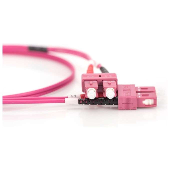 Digitus Cavo Fibra Ottica Sc a Sc Multimode Duplex 50-125 10mt Om4