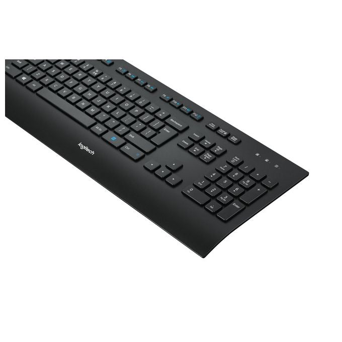Logitech Keyboard K280e for Business Tastiera Usb Qwerty Inglese Nero