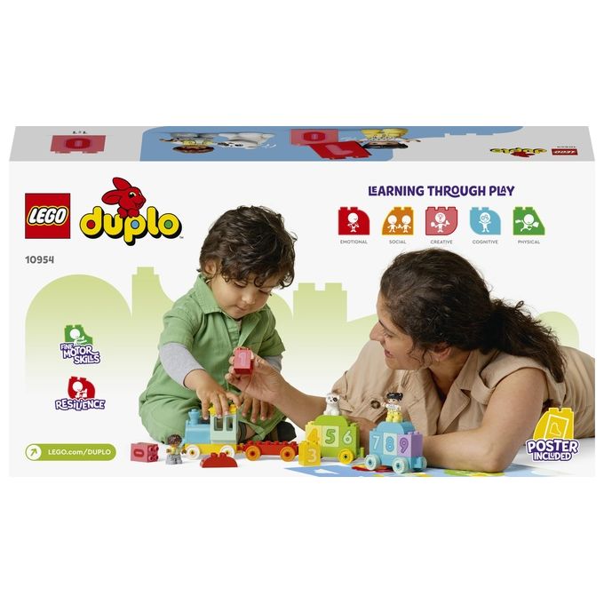LEGO Duplo Treno dei Numeri Impariamo a Contare