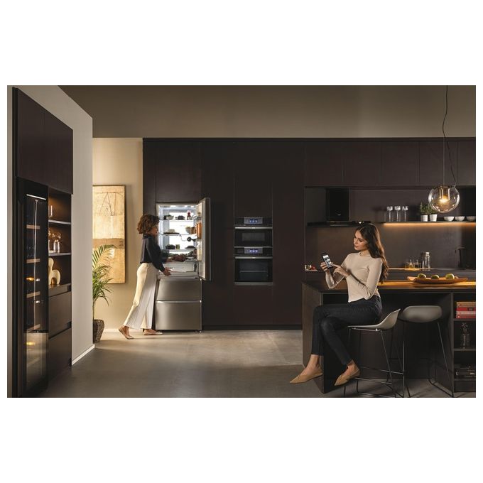 Haier 3D 70 Serie 7 HTW7720ENMP Frigorifero Combinato Libera Installazione 483 Litri Classe Energetica E Grigio