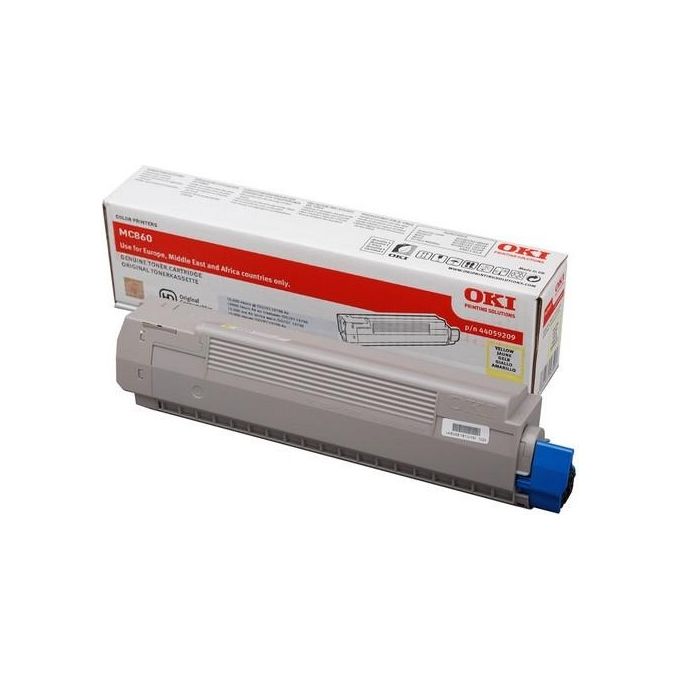 OKI Cartuccia Toner Giallo Mc860 10k