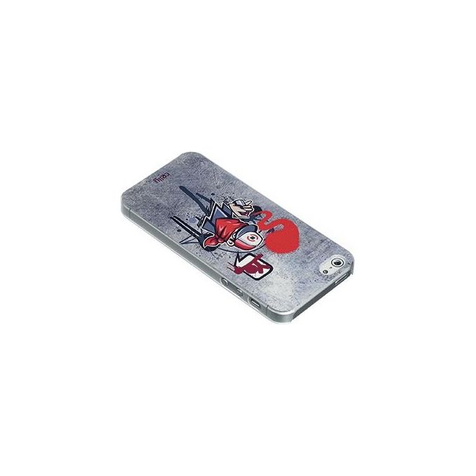 Celly Graffiti Bandit Cover Iphone 5 Red
