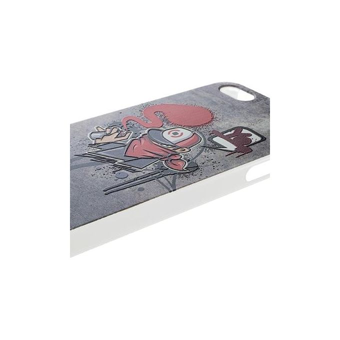 Celly Graffiti Bandit Cover Iphone 5 Red
