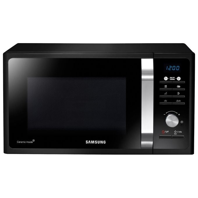 Samsung MG23F302TAK Healthy Cooking Forno a Microonde con Grill Capacita' 23 Litri Potenza 800 W Display LED Nero