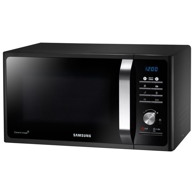Samsung MG23F302TAK Healthy Cooking Forno a Microonde con Grill Capacita' 23 Litri Potenza 800 W Display LED Nero