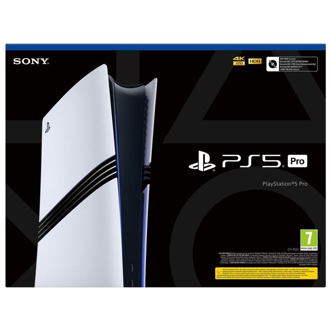 SONY PlayStation 5 Pro 2 TB Wi-Fi Nero Bianco