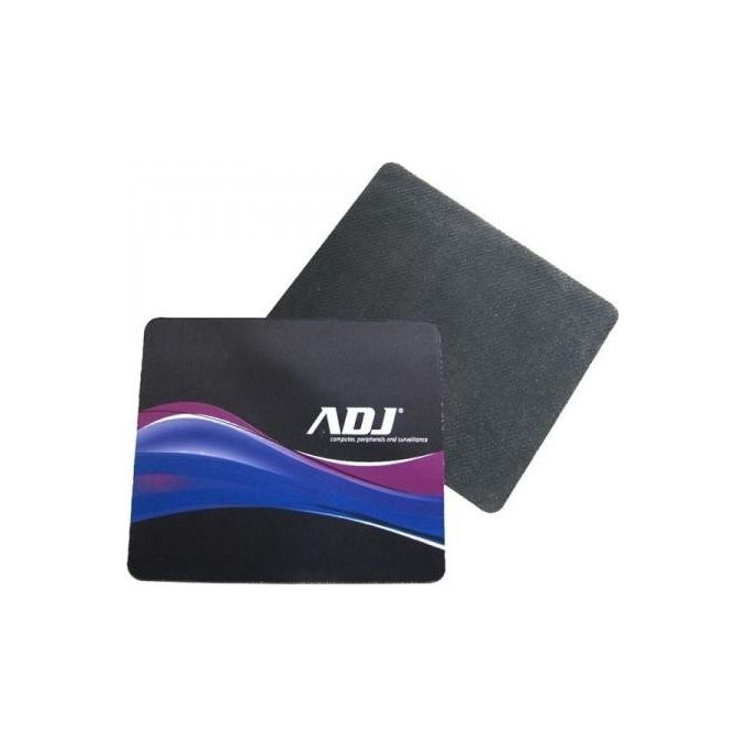 Adj Tappetino Mouse Pad in Gomma Nero Ripiegabile 210x180mm