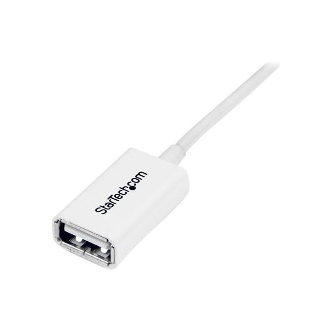 StarTech Cavo di prolunga USB 3 m bianco - A ad A M-F