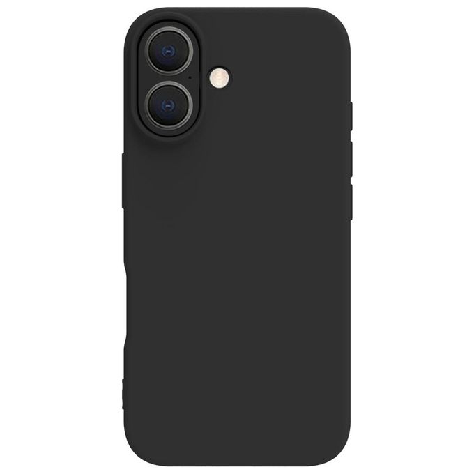 Celly Cromo Cover per iPhone 16 Nero