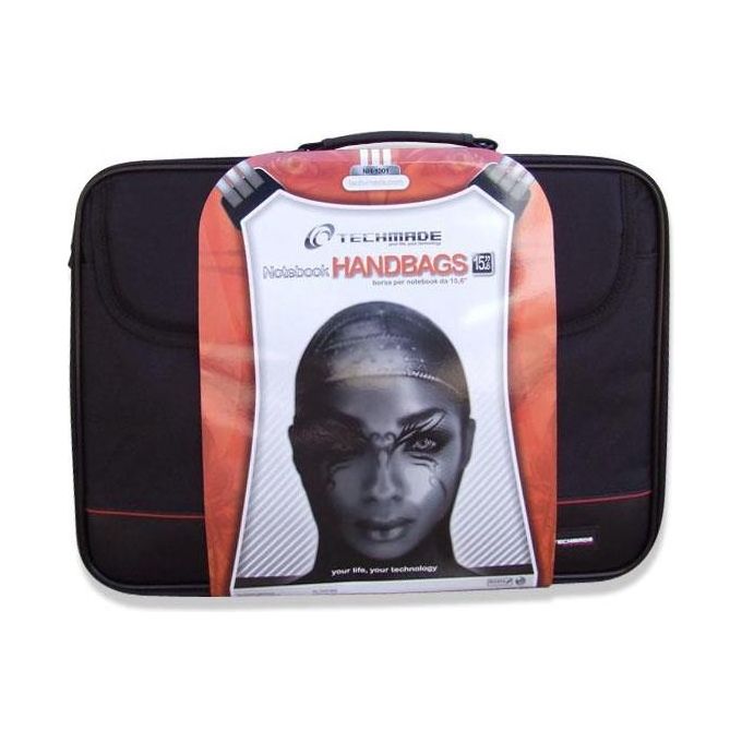 Techmade Borsa per Notebook 15,6'' Nero