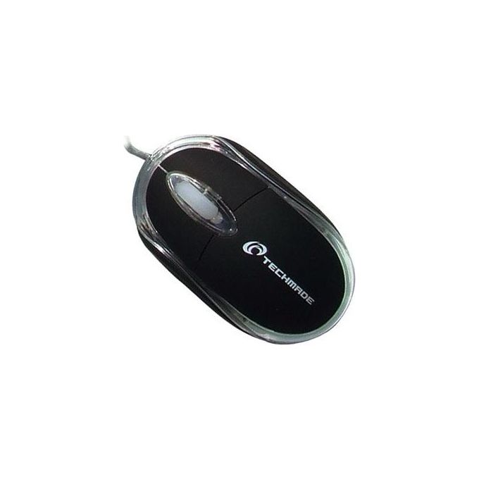 Techmade Mouse Ottico Usb 800 Dpi Nero