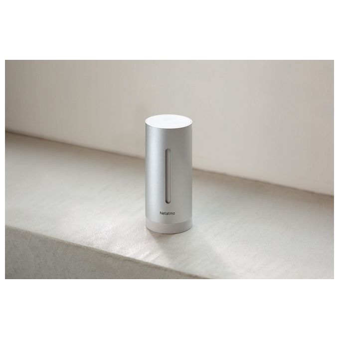 Netatmo NIM01-WW Modulo Aggiuntivo per La Stazione Meteo, Aluminium