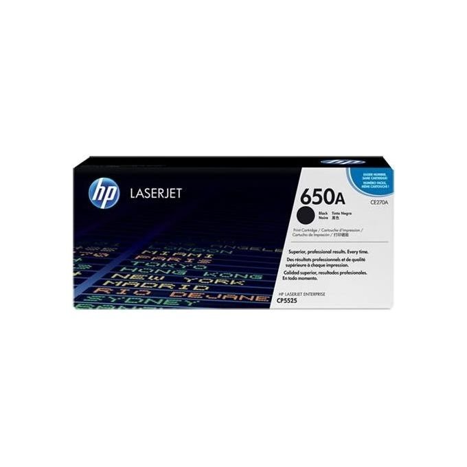 HP 650A Nero originale cartuccia toner ( CE270AC ) Contract per Color LaserJet Enterprise CP5525dn, CP5525n, CP5525xh, M750dn, M750n, M750xh
