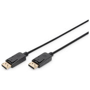 Assmann Electronic Cavo e Adattatore Video 3mt Displayport Nero
