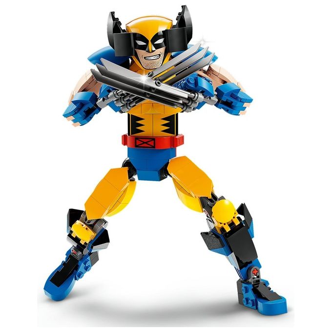 LEGO Marvel 76257 Personaggio di Wolverine, Action Figure Costruibile degli X-Men con 6 Elementi Artiglio, Collezione Supereroi