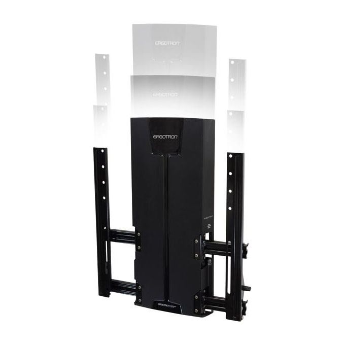 Ergotron Glide Wall Mount VHD Kit Montaggio per Display Lcd Nero fino a 63