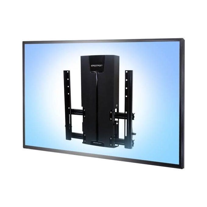 Ergotron Glide Wall Mount VHD Kit Montaggio per Display Lcd Nero fino a 63