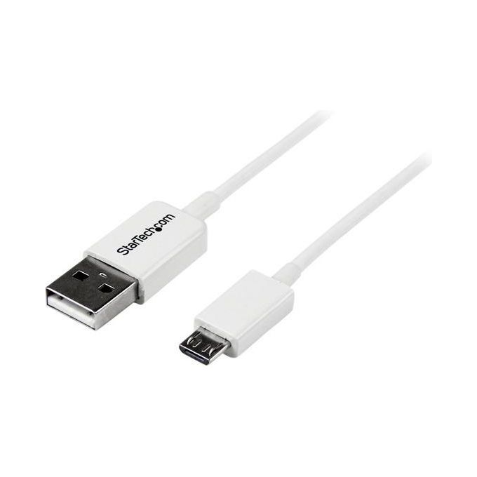 StarTech Cavo Micro Usb Bianco 2 M - A A Micro B