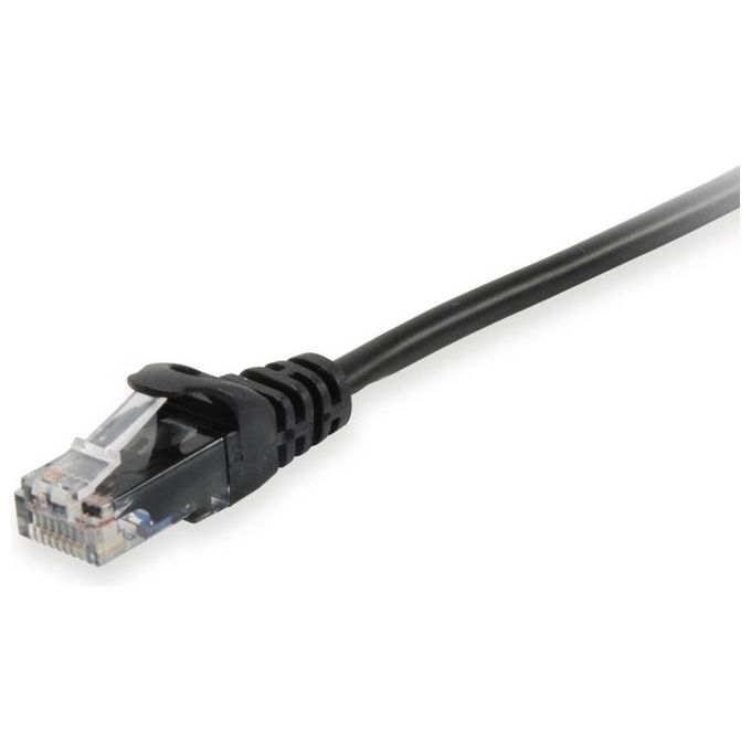 Equip Cavo di Rete Cat.6 U-Utp Nero non Schermato 1mt