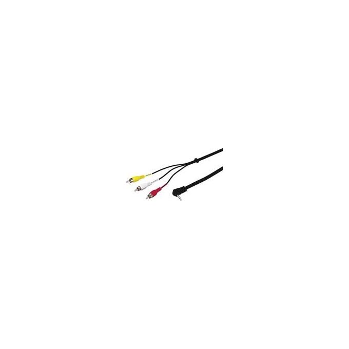 Goobay Avk 199-150 Cavo Audio 1,5mt 3,5mm 3xRca