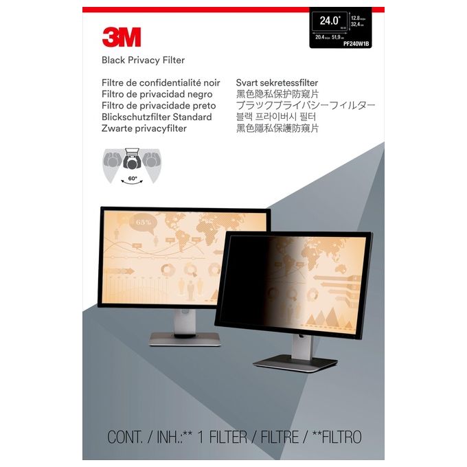 3m Privacy Per Notebook Lcd 24 16:10