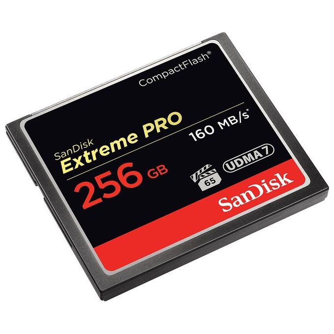 SanDisk Extreme Pro Scheda di Memoria Flash 256Gb CompactFlash