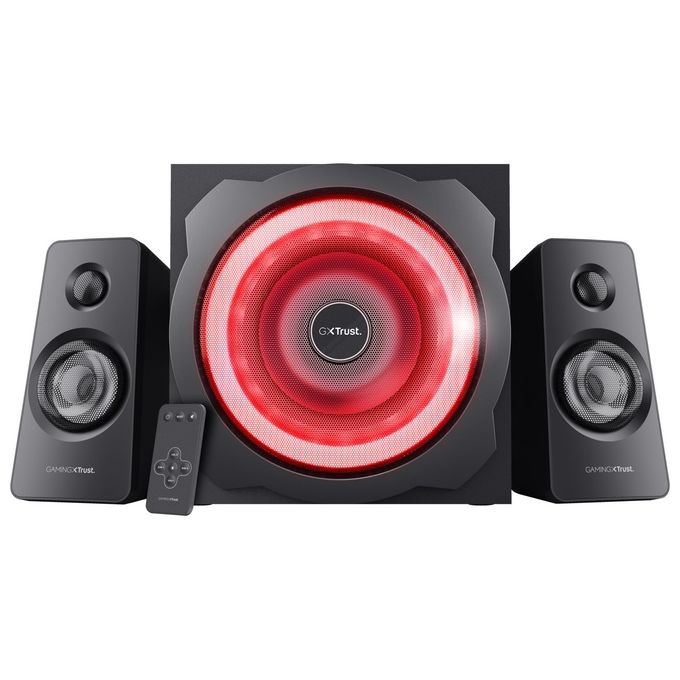 Trust GXT 629 Tytan Set Altoparlanti con Subwoofer 2.1 Canali 60W Nero