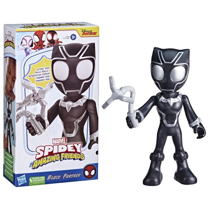 Hasbro Personaggio Spidey Mega Black Panther