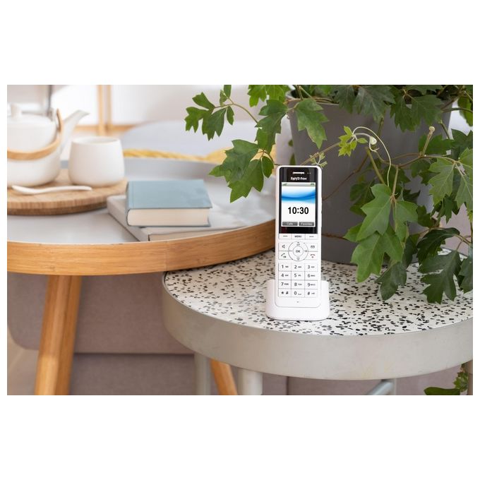 Fritz!Fon X6, Telefono DECT, Display a Colori, Vivavoce, Bianco