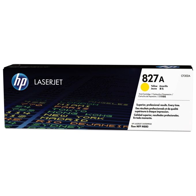 Hp 827a Yellow Laserjet Toner