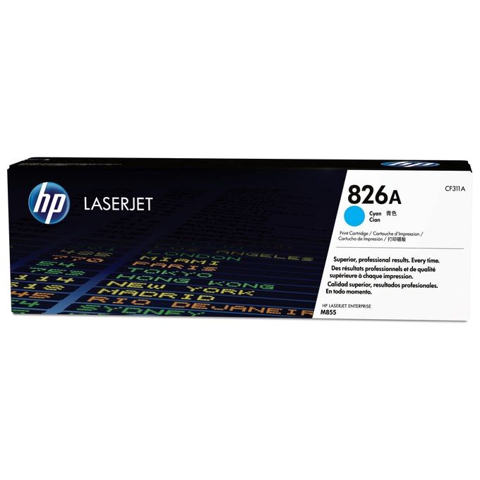 Hp 826a Cyan Laserjet Toner
