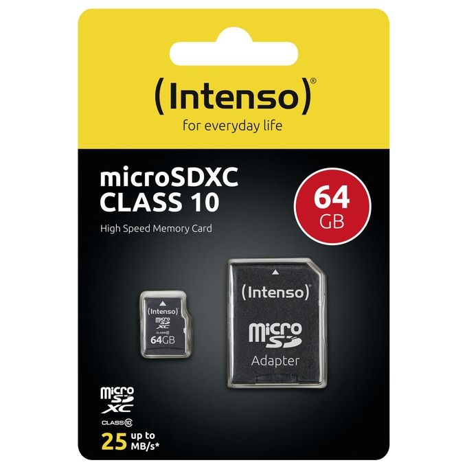 Intenso 64Gb MicroSDHC