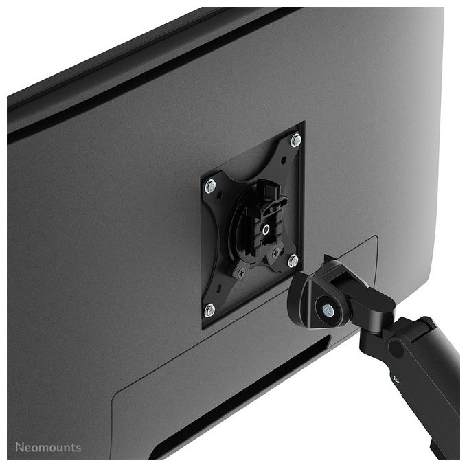 Neomounts DS70-250BL2 NEXT Slim Braccio per Monitor 2 Schermi Fino a 32'' Regolazione Molla a Gas 180° Stop colore Nero