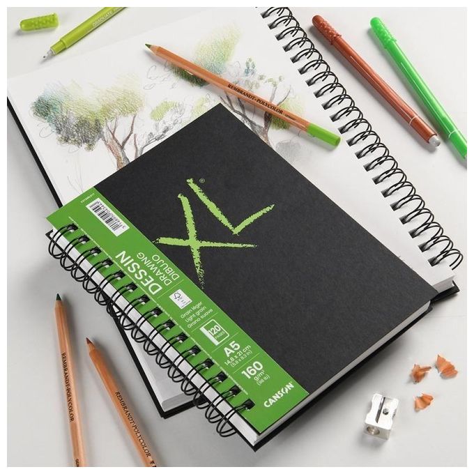 Canson cf fg60 xl Dessin book 21x29,7