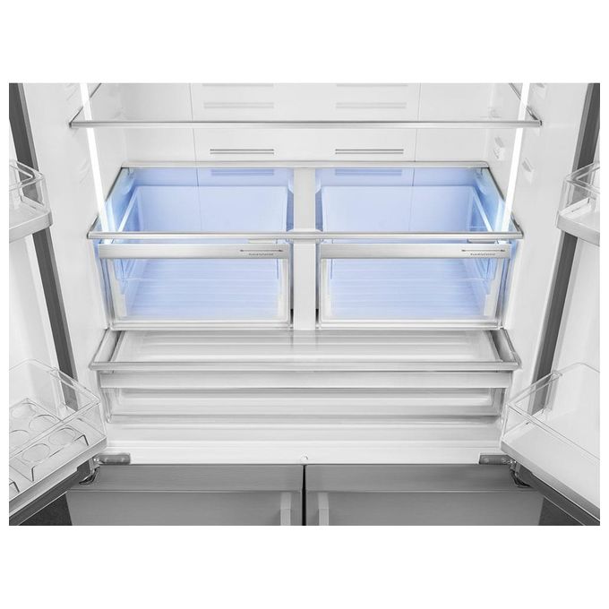 Smeg FQ60XE Universale Frigorifero side by side 4 porte 572 litri Classe E inox antimpronta
