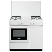 De Longhi SGW 854 NM Cucina a Gas 4 Fuochi Forno a Gas Statico 44 Litri 86x50 cm colore Bianco