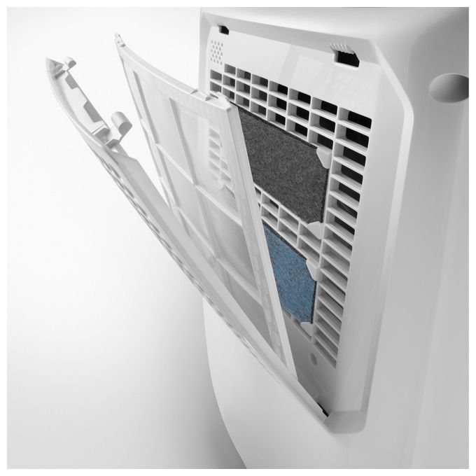 DeLonghi DEXD216RF AriaDry Deumidificatore 2,1 Litri 16L-giorno 285W R290 Bianco