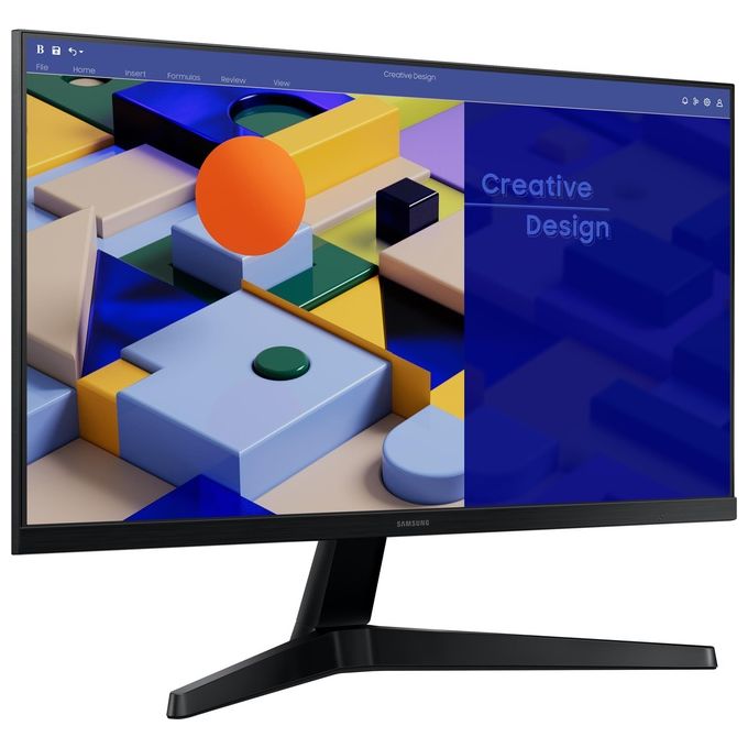 [ComeNuovo] Samsung Monitor Led Serie S31C da 24'', 1920x1080 (Full HD), IPS, 75 Hz, 5 ms, FreeSync, D-Sub, HDMI, Eye Saver Mode, Flicker Free