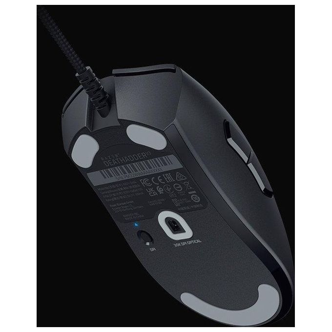 Razer DeathAdder V3 Mouse Mano Destra USB Tipo A Ottico 30000 DPI