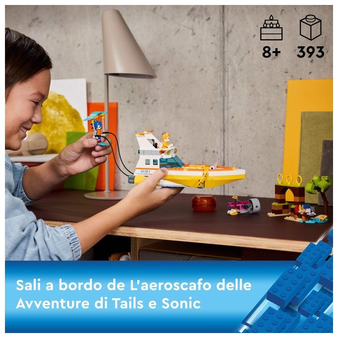 Lego Sonic L'Aeroscafo delle Avventure di Tails